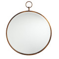 Espejo redondo de la pared del espejo del marco redondo del oro de las ventas calientes para la decoración casera de la moda